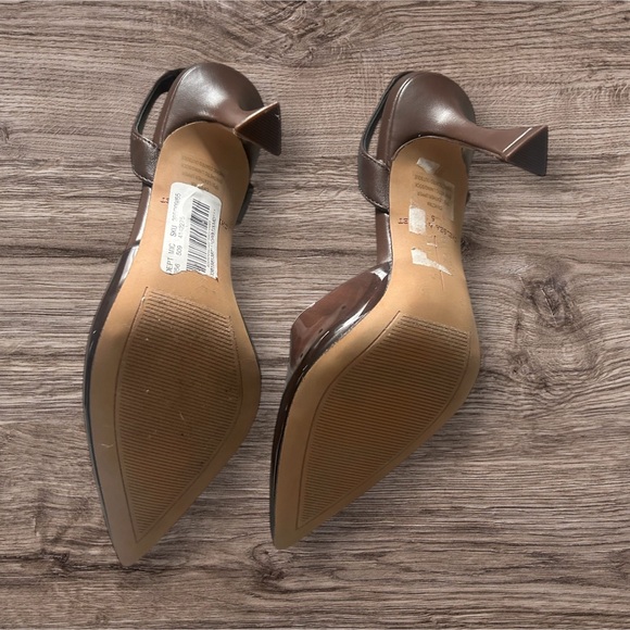 Chelsea & violet Mocha heels - Picture 4 of 6